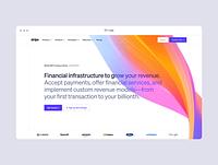 Stripe's hero headline and what changed
