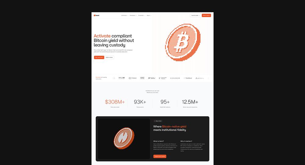 New homepage