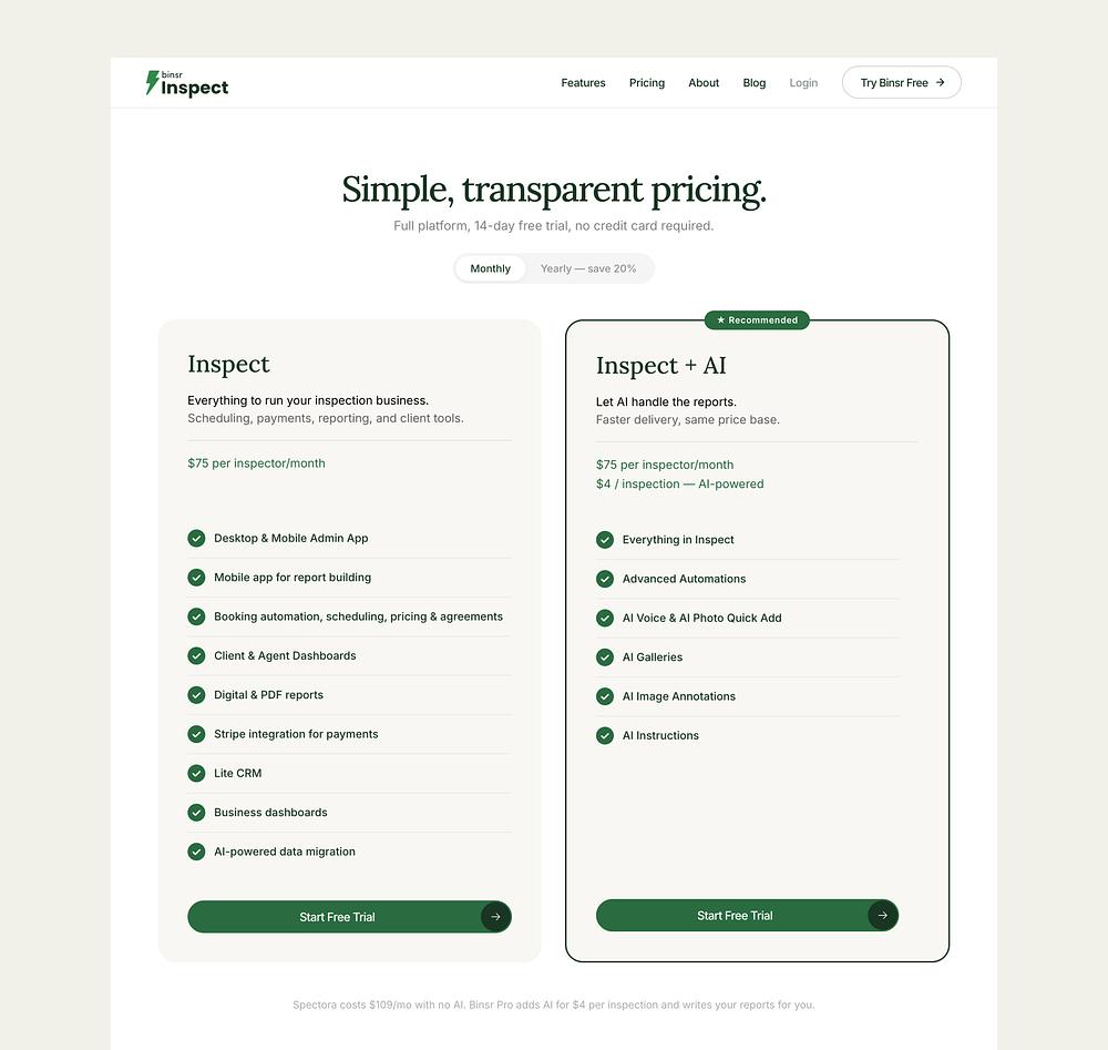 Pricing